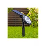 Ct-7320 18w Ledli Solar Kazıklı Bahçe/çim Armatürü - 6400k Beyaz