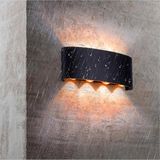 Ct-8013 Kapri Modern Dış Mekan Led Aplik Amber