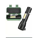 Ct-8024 Police Cep Led Usb Şarjlı 3 Fonksiyonlu El Feneri 2 Adet