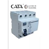 Ct 9647 4X25a 6Ka 300Ma Trifaze Kaçak Akım Rölesi