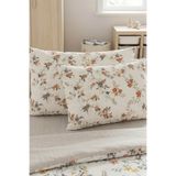 Çt Çeyizci Tekstil 2'li Fermuarlı Pamuklu Yastık Kılıfı 50x70 cm | Yumuşak Dokulu