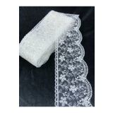 Çt Çeyizci Tekstil Güpür, Ekru Dantel Geniş Güpür 1 Top (14.5 Metre)