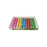 CT-TOYS 60 Adet Suda Büyüyüp Çatlayan Dinazor Yumurtası Rengarenk Dinozor Oyuncak
