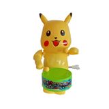 CT-TOYS Kurmalı - Davul Trampet Çalan Pikaçu Oyuncak