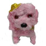 Ct Toys Pembe Renk Kuyruk Sallayan Havlayan Işıklı Sesli Yürüyen Peluş Köpek