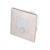 CT5173 1.5W Beyaz Kare Ledli Radar Sensörlü Koridor Armatürü Cata (Geçmeli Kasaya Uygundur)