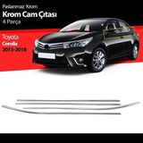 Ctk Toyota Corolla Alt Cam Çıtası Kromu Nikelajı 2013-2018