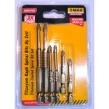 Ctn Paltava Dmax Titanyum Kaplı Sprial Bits Uç Seti 6 Adet Ph2 50 MM65 mm 90 mm Matkap Ucu Seti