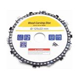 Ctn Paltava Meşem Zincirli Ahşap Dairesel Testere 115 x 22 mm - Füme