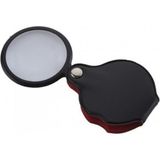 Ctn Paltava Paltava Ctn 5X-50MM-MINI Büyüteç,cepte Taşınan,optik Lens Katlanabilir Deri Kaplama