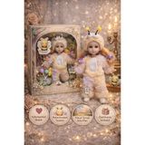 Ctoy Kostümlü Oyuncak Bebek Seti – Peluş Arı Kostümlü Koleksiyonluk Bebek (CTOY-QJ183D) - Çok Renkli