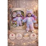 Ctoy Kostümlü Oyuncak Bebek Seti – Peluş Unicorn Kostümlü Koleksiyonluk Bebek (CTOY-QJ183C) - Çok Renkli