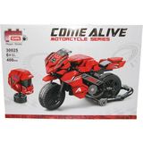 ctoy oyuncak blok motorsiklet 400 parça 30025 - Yok