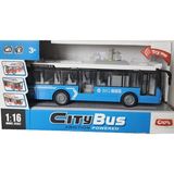 ctoy oyuncak ışıklı ve sesli şehir otobüsü 1:16 a1119-2 - Yok