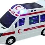 Ctoy Oyuncak Pilli Sesli Ve Işıklı 3D Ambulans 89-2689b