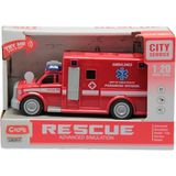 ctoy oyuncak sesli ve pilli ambulans 1:20 wy670b - Yok