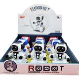 ctoy oyuncak sürtmeli mini robot 8809-6 (karışık renk 1 adet) - Yok