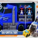 Ctoy Oyuncak Taşıyıcı Tır ve Robota Dönüşebilen Mini Araçlar L017-9 (Karışık Model 1 Adet)