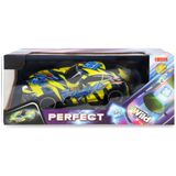 Ctoys 1:16 Uzaktan Kumandalı Neon Işıklı Spor Araba Sarı P383