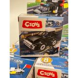 Ctoys Blok Mini Polis Arabaları - Yapı Oyuncağı