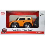 Ctoys Cartoon Mini Car 27 Mhz Full Fonksiyon Uzaktan Kumandalı Sarı Araba Qx3688 93