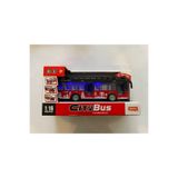 Ctoys Cıty Bus 1:16 Işıklı Sesli Şehir Otobüsü Kırmızı