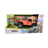 Ctoys Işıklı ve Sesli Figürlü Kano Araçlı Kamp Seti