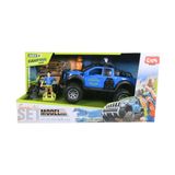 Ctoys Işıklı ve Sesli Figürlü Motorlu Araçlı Kamp Seti