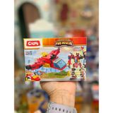 Ctoys Itfaiye Araçları - Dönüşebilen Bloklar - 1 Adet - 4