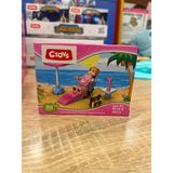 Ctoys Kız Figür Bloklar (Yapı Oyuncağı) - 1 Adet - Pembe