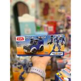 Ctoys Robota Dönüşebilen Polis Araçları Yapı Oyuncakları - 1 Adet - 5