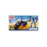 Ctoys Robota Dönüşebilen Polis Araçları Yapı Oyuncakları - 1 Adet