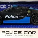 Ctoys Scaled Rc Model 27 Mhz Full Fonksiyonlu Uzaktan Kumandalı Işıklı Bugatti Veyron Polis Arabası 3689 A4