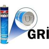 CTR Ticaret Dayson Extra Profesyonel Pu Mastik %100 Silikon - Antibakteriyel Kararma Yapmaz (Gri 5 Adet Avantaj Paketi)
