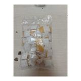 CTR Ticaret Yapışkanlı Kablo Bağı Kroşesi 28X28 mm Beyaz (100 Adet) - Kablo Düzenleyici Cırt Kelepçe Tutucu Kroşe