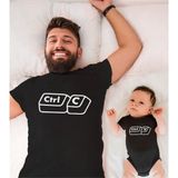 Ctrl-C Ctrl-V Baba Oğul Kız (Tek Ürün Fiyatıdır Kombin Yapmak Için En Az 2 Adet Sepete Ekleyiniz) - 5 - 6 Yaş - Siyah