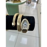 CtStore Yılan Model Kadın Kol Saati - Gold