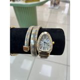CtStore Yılan Model Kadın Kol Saati - Silver - Gold