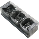 Cubbie Premium 3'lü Kutu Ataş Raptiye Seti, Silver - Standart