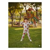 CUBBUX Erkek Çocuk Pamuklu Uzun Kol Günlük İkili Takım (Pijama Takımı)