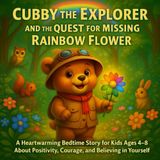 Cubby the Explorer and the Quest for the Missing Rainbow Flower: A Heartwarming Bedtime Story for Kids Ages 4–8 About Positivity, Courage, and Believing in Yourself