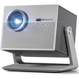Cube 600 - 600 Isolümen, 2xhdmı, Ethernet&wi-Fi&bluetooth, Dahili Extra Basslı 20W Dolby Audio Hoparlör, 360° Ayarlanabilir Gimbal Stand, Otomatik Fokus,düzeltme,hizalama Max. 200" Siyah Projeksiyon - Gümüş
