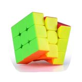 CuberSpeed QiYi DNA Küp 3x3 Etiketsiz Hız Küpü Yapboz DNA 3x3 Etiketsiz Küp