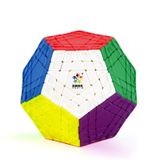 Cuberspeed Yuxin gigaminx çıkartmasız 12 Taraflı Küp 5x5 Katmanlı Hız Küpü Gigaminx 5x5 Bulmaca Küpü
