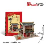 Cubic Fun 3D 30 Parça Çin Restoranı Puzzle