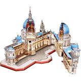 Cubic Fun Büyük Aziz Paul Katedrali 3D Puzzle 643 Parça - Standart
