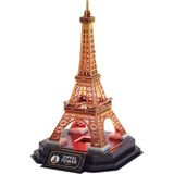 Cubic Fun Eyfel Kulesi LED Işıklı 51 Parça Çocuk 3D Puzzle LL534H - Standart