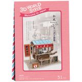 Cubic Fun Japon Seyyar Arabası 31 Parça Puzzle