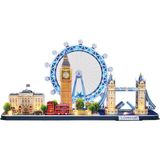 Cubic Fun London City Line 3D Puzzle Parça Sayısı 186 Eğlenceli Tasarım LED Işıklı