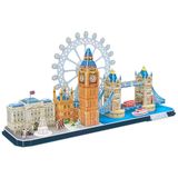 Cubic Fun MC253H City Line London İngiltere 107 Parça 3D Puzzle